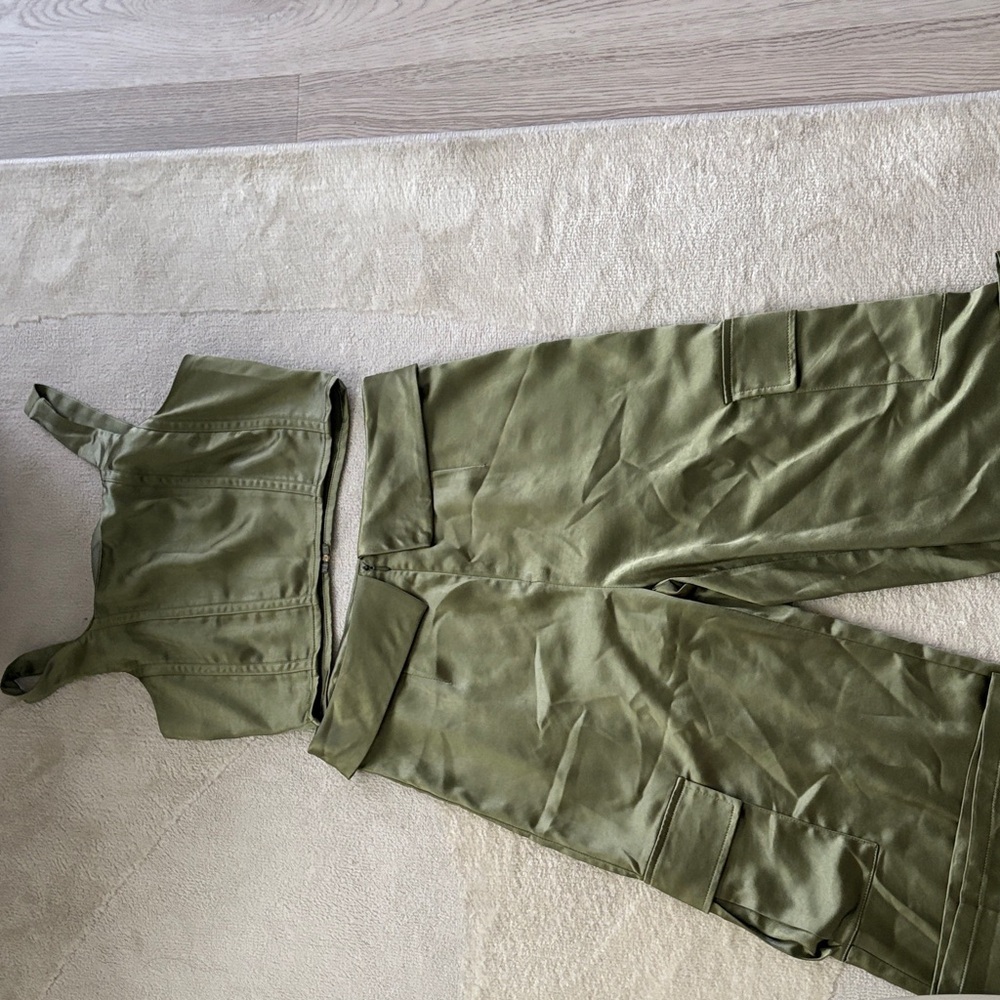 Olive Green Women's Jumpsuit